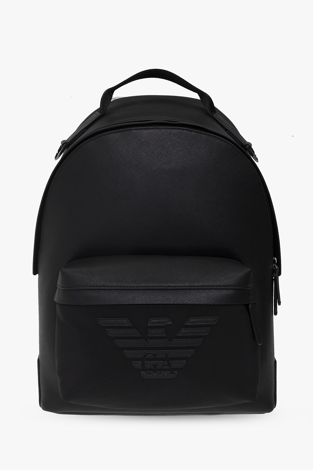 Emporio Armani Kids Teen Trainers Black Backpack from the Sustainable collection Emporio Armani Extension fmedShops Germany